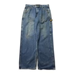 ノーティカジーンズ 32×32 デニムペインターパンツ バギー ワイド 