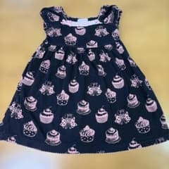 シャーリーテンプル ワンピース カップケーキ 110 メゾピアノ 好きにも