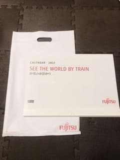世界の車窓から 壁掛けカレンダー　2022｜富士通 FUJITSUのサムネイル