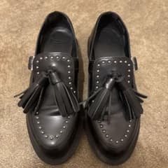 Dr. Martens スタッズ タッセルローファー ブラック UK5のサムネイル