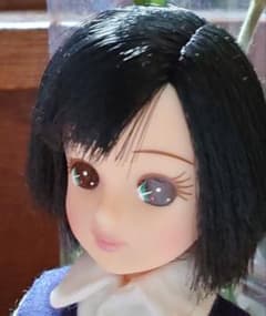 【ゲリラセール11/1 3,600円予定】制服リカちゃん一式 キャッスル黒髪のサムネイル