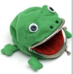 カエル  がま口 財布のサムネイル