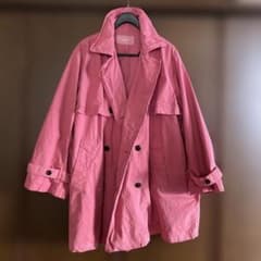 nest Robe スーピマコットン　フラップコートピンク ハーフ丈 m70258585451_1.jpg?1759183285