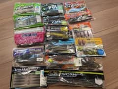 バス釣り用 ソフトルアー ワーム まとめ売り セット - メルカリ
