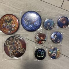 キングダムハーツ 缶バッジ 缶マグネット 47点 まとめ売り キングダムハーツ 缶バッジ 缶マグネット 47点 まとめ売り
