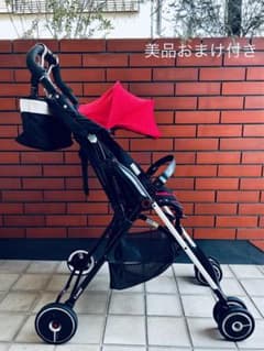 美品コンビ Combi F2 ベビーカー B型おまけ付きのサムネイル