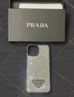最終値下げ！PRADA iPhone15ケース 正規品 プラダ PRADA iPhone 15 Proケース 三角ロゴ サフィアーノ