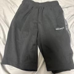 Kaepa ハーフパンツ ブラック 130のサムネイル
