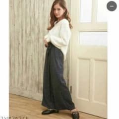 INGNI 新品 サッシュ付き水玉ワイドパンツのサムネイル