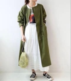 JOURNAL STANDARD relume ノーカラーモッズコートのサムネイル