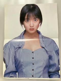 斉藤由貴 1989年雑誌 綴じ込みポスター - メルカリ