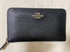 COACH コーチ 長財布　/ミディアムジップアラウンド　お値下げしました❗️のサムネイル