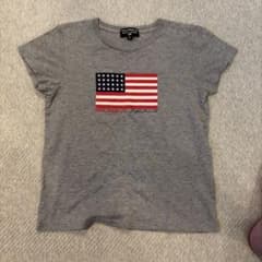 POLO JEANS CO. 星条旗プリントTシャツ グレー Sのサムネイル