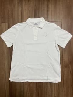 未使用 BURBERRY バーバリー TBロゴ ポロシャツ 白 XL ティッシ期 未使用 BURBERRY バーバリー TBロゴ ポロシャツ 白 XL ティッシ期