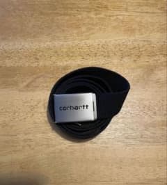 【Carhartt 】ガチャベルト ブラックナイロンのサムネイル