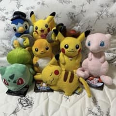 ポケモンセンター ぬいぐるみ まとめ売り 7点セットのサムネイル
