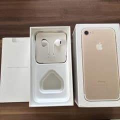 Apple iPhone 7 ゴールド 空箱 付属品セットのサムネイル
