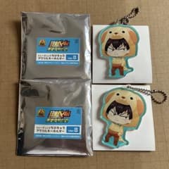 弱虫ペダル 荒北靖友 東武動物公園 アクリルキーホルダー 2点セット