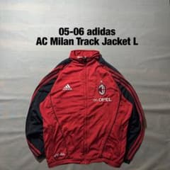 03-04 adidas ACミラン サッカー トラックジャケット ジャージ 05-06 adidas ACミラン サッカー トラックジャケット ジャージ L