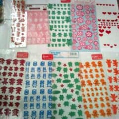 20日まで☆ シール セット ふんわり ほわほわのサムネイル