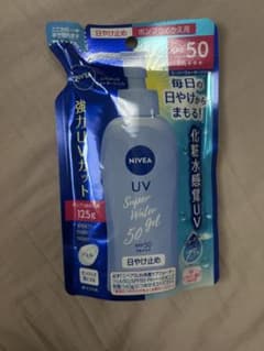 ニベアSUN 角層ケアウォータージェル50 つめかえ用 日焼け止めジェルのサムネイル