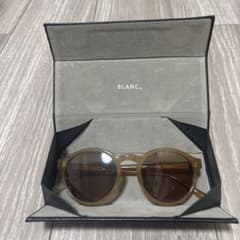 新品　BLANC.. B0014 サングラス　HAZEL/BRN 47サイズ BLANC.. サングラス B0013 HAZEL/L.BRN - メルカリ