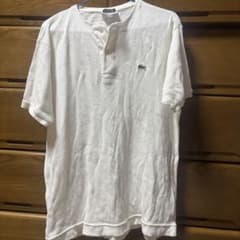 LACOSTE ワッフル素材 ヘンリーネック 半袖Tシャツのサムネイル