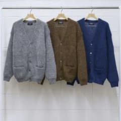 2022aw unused モヘアカーディガン UNUSED mohair cardigan モヘア