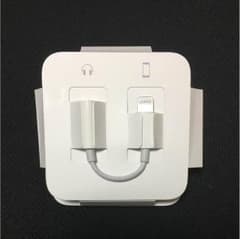 iPhone 変換アダプタ 純正 イヤホンのサムネイル