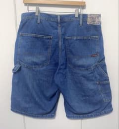 激レア90s POLO JEANS ペインターデニムショーツ バギーのサムネイル