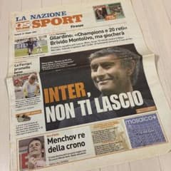 た*た様 Giornale 新聞　イタリア語　LaNazione 4束のサムネイル