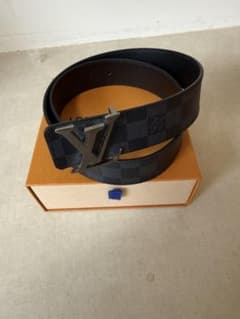 LOUIS VUITTON ダミエ グラフィット ベルト値下げ◯のサムネイル