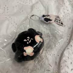 どんどんスクイーズ　黒ピンク　おじさんのサムネイル