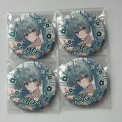 初音ミク フラワーレトロルック 缶バッジ - メルカリ