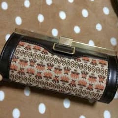 薔薇華族Aさま専用★レトロ ポーチ  古着屋さんで購入 ★のサムネイル