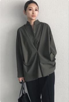 RIM.ARK リムアーク タックポイントワイドロングシャツ - メルカリ