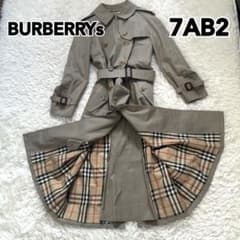 BURBERRYs バーバリー ノバチェック　ロングトレンチコート7AB2 BURBERRYs バーバリー ノバチェック ロングトレンチコート7AB2 - メルカリ