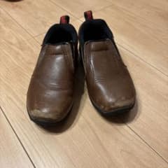 MERRELL ジャングルモック　レザーキッズ ブラウン us13(約19cm)のサムネイル