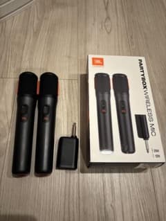 【美品】JBL PartyBox Wireless Mic 2本セットのサムネイル
