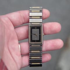 80s Vintage Seiko ARC セイコーアーク レクタン ブラック 80s Vintage Seiko ARC セイコーアーク レクタン ブラック - メルカリ