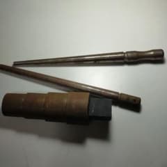 ニャン様専用　彫金  バングル棒のみのサムネイル