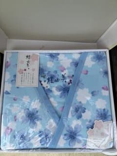 3F 【未使用】桂由美 綿毛布 花柄 イエロー YUMI KATSURA 桂由美 JAPON 綿毛布 140cm×200cm ブルー 花柄 - メルカリ