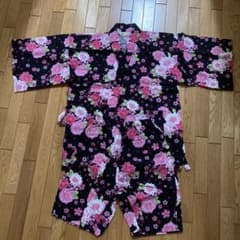 花柄　甚平　大人　Mサイズのサムネイル