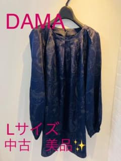 お値下げしました　送料込み【中古 美品】DAMA シルク×綿 チュニックのサムネイル