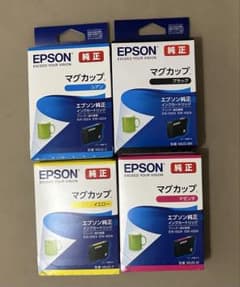 Epson 純正カートリッジ 4点セット（マグカップ）のサムネイル