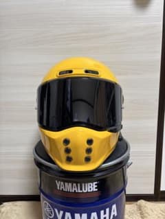 HJC V10 ソリッド フルフェイスヘルメット イエロー - メルカリ