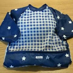 新品未使用！長袖スタイ　ワイヤー入りポケットのサムネイル