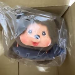 モンチッチ 北海道限定 木彫り熊モンチッチぬいぐるみ 鮭付 新品 