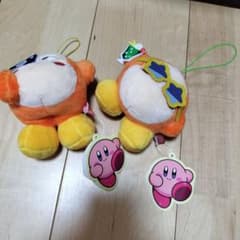 태그 첨부 와돌디 별의 커비 맛있는 외출 mini 인형 2점