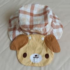 日除け付き帽子のサムネイル